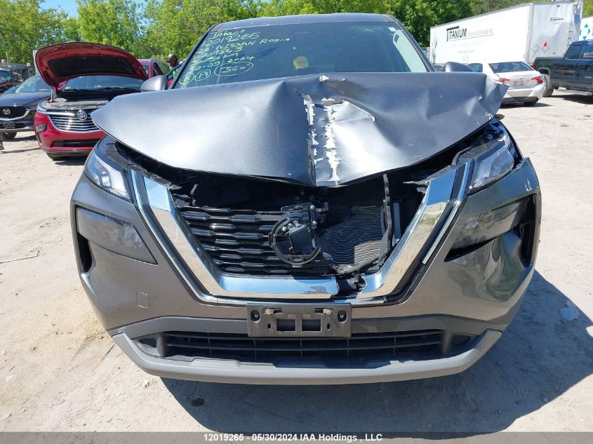 2022 Nissan Rogue VIN: 5N1AT3AA2NC709843 Lot: 12019265