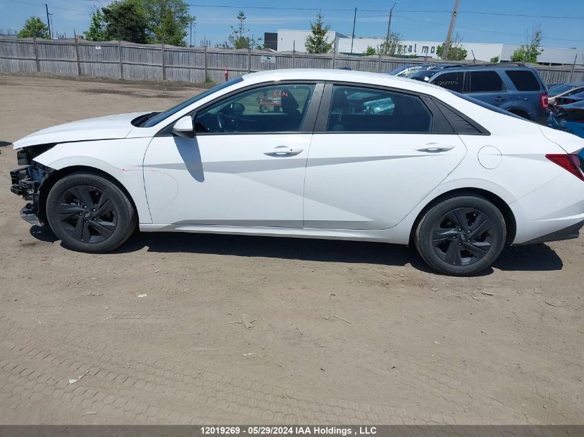 2022 Hyundai Elantra Sel VIN: KMHLM4AG4NU354930 Lot: 12019269