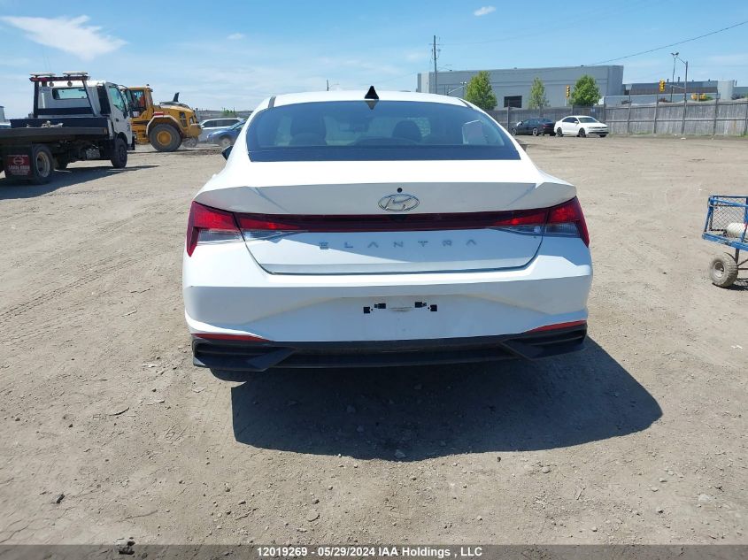 2022 Hyundai Elantra Sel VIN: KMHLM4AG4NU354930 Lot: 12019269