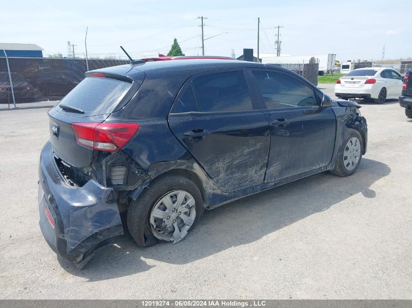 2022 Kia Rio 5-Door VIN: 3KPA25AD9NE457630 Lot: 12019274