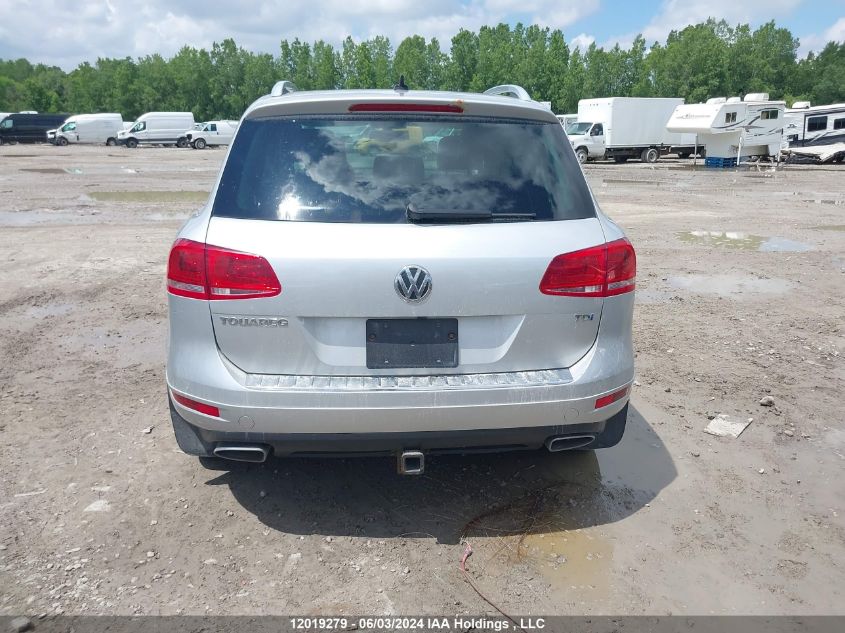 2014 Volkswagen Touareg VIN: WVGEP9BP7ED007166 Lot: 12019279