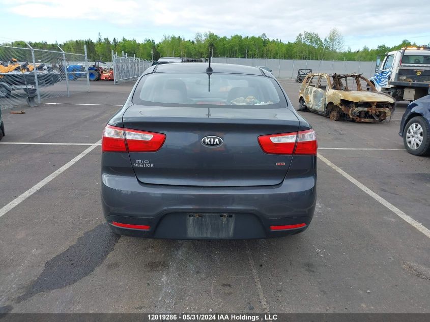 2015 Kia Rio VIN: KNADM4A32F6430945 Lot: 12019286