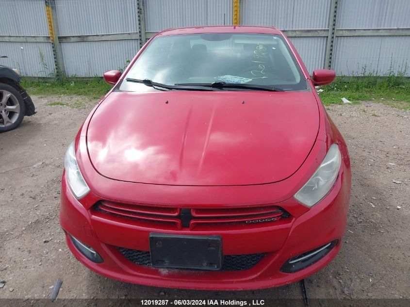 2013 Dodge Dart Se/Aero VIN: 1C3CDFAA0DD223833 Lot: 12019287