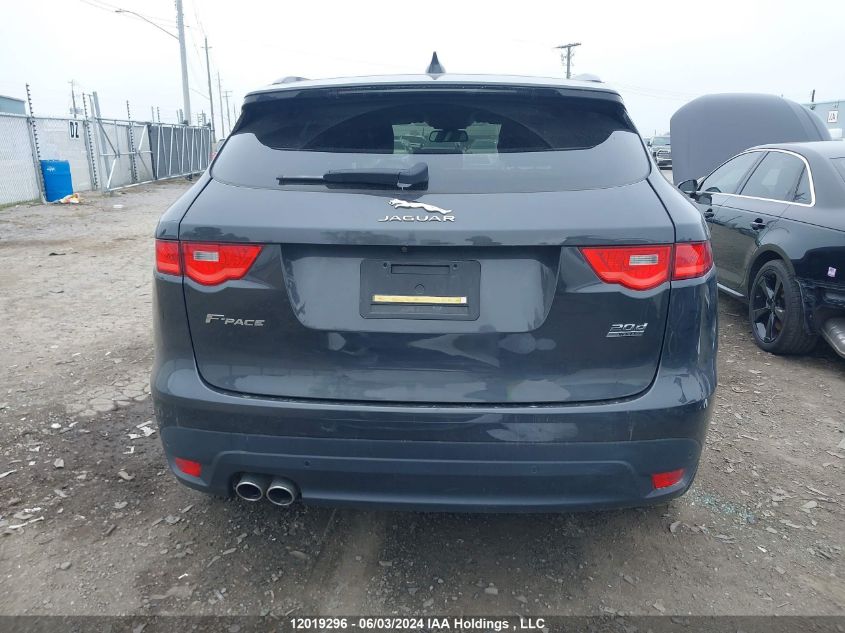 2018 Jaguar F-Pace VIN: SADCK2FN9JA296996 Lot: 12019296