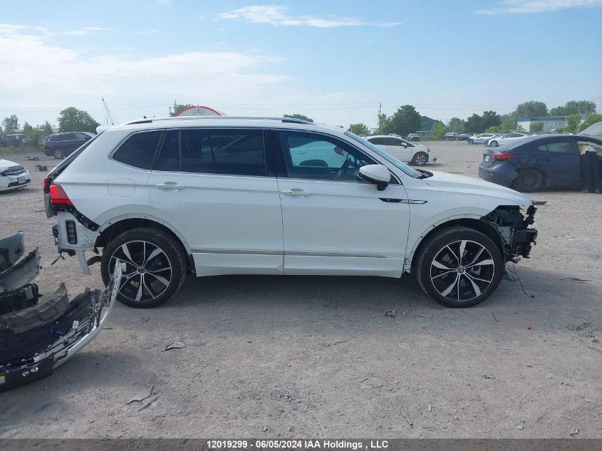 2023 Volkswagen Tiguan VIN: 3VV4B7AX2PM114462 Lot: 12019299