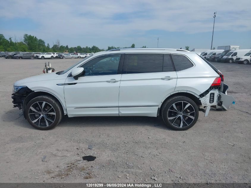 2023 Volkswagen Tiguan VIN: 3VV4B7AX2PM114462 Lot: 12019299