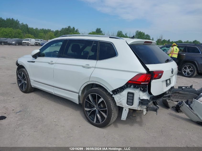 2023 Volkswagen Tiguan VIN: 3VV4B7AX2PM114462 Lot: 12019299