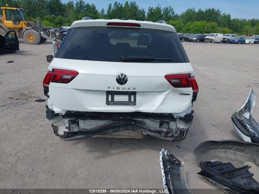 2023 Volkswagen Tiguan VIN: 3VV4B7AX2PM114462 Lot: 12019299