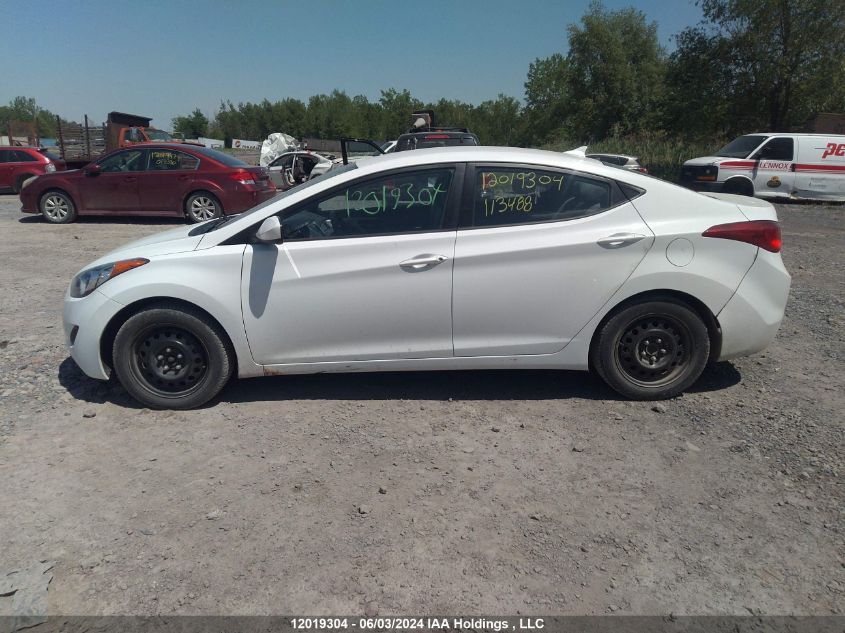 2012 Hyundai Elantra Gls/Limited VIN: 5NPDH4AE1CH113488 Lot: 12019304