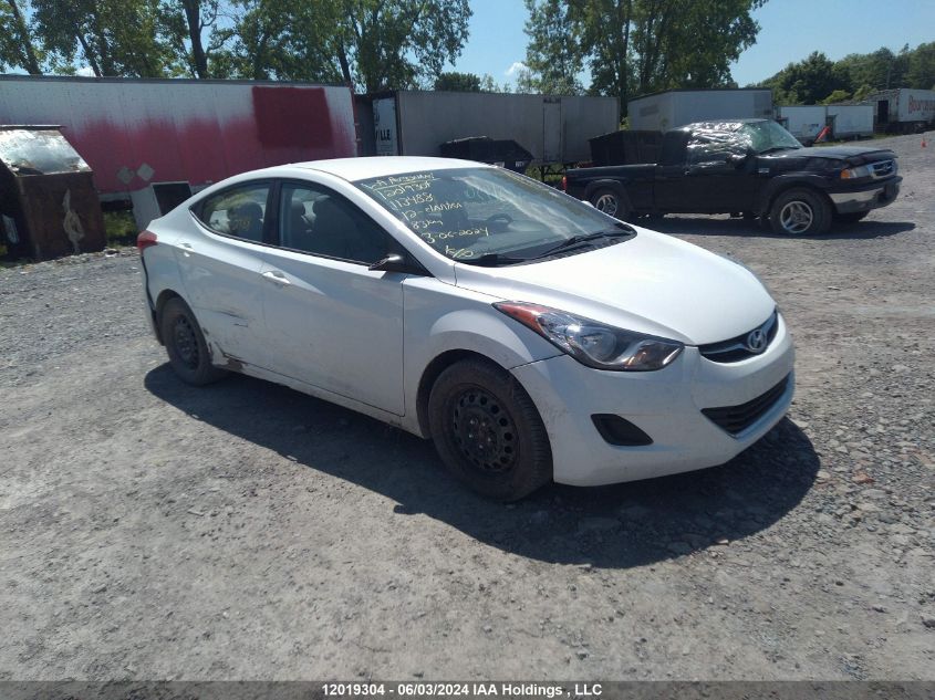 2012 Hyundai Elantra Gls/Limited VIN: 5NPDH4AE1CH113488 Lot: 12019304