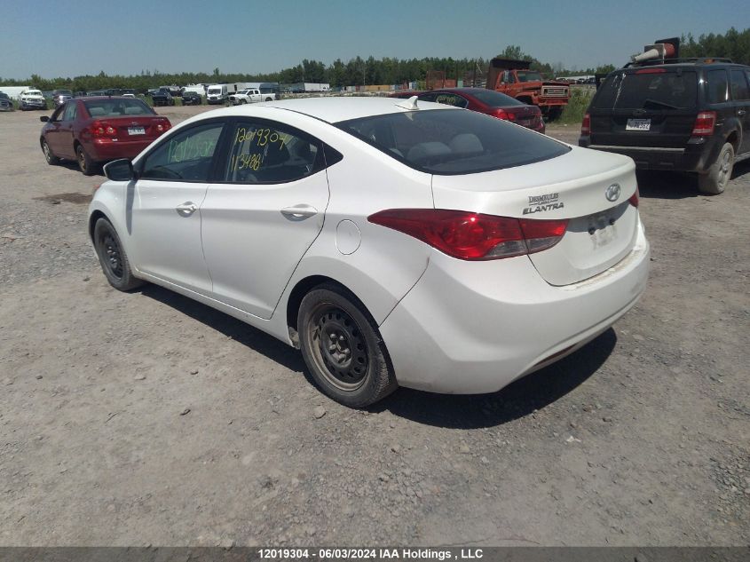 2012 Hyundai Elantra Gls/Limited VIN: 5NPDH4AE1CH113488 Lot: 12019304