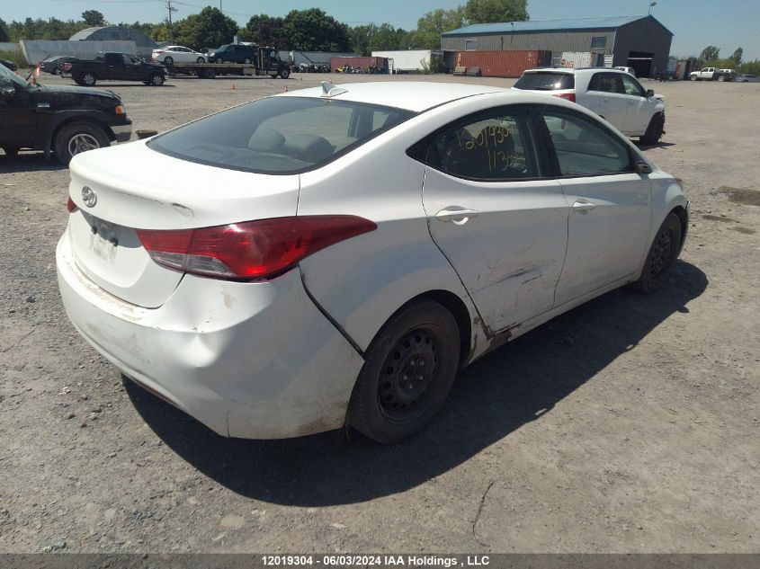 2012 Hyundai Elantra Gls/Limited VIN: 5NPDH4AE1CH113488 Lot: 12019304