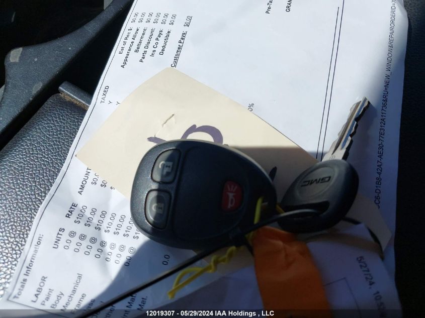 2010 GMC Sierra 1500 VIN: 1GTSKVE09AZ233879 Lot: 12019307