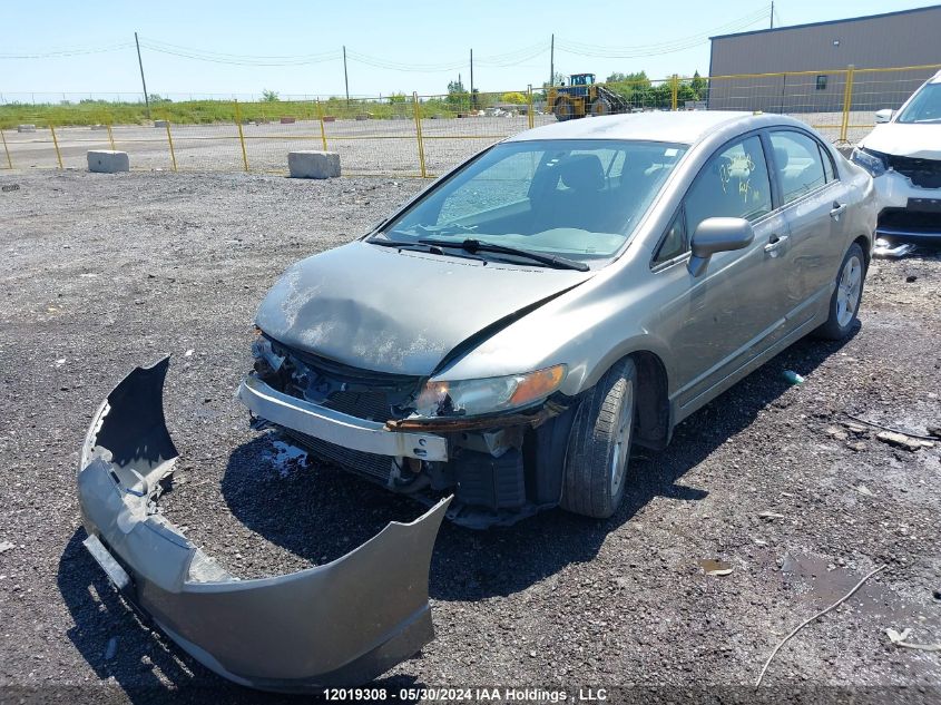 2008 Honda Civic Lx VIN: 2HGFA16578H003812 Lot: 12019308