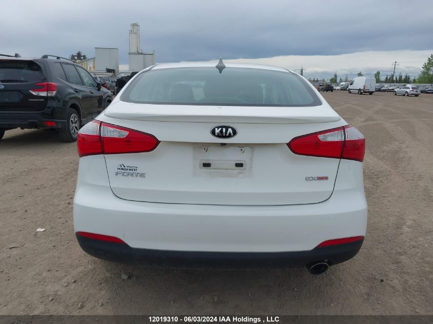 2016 Kia Forte VIN: KNAFX4A87G5525732 Lot: 12019310