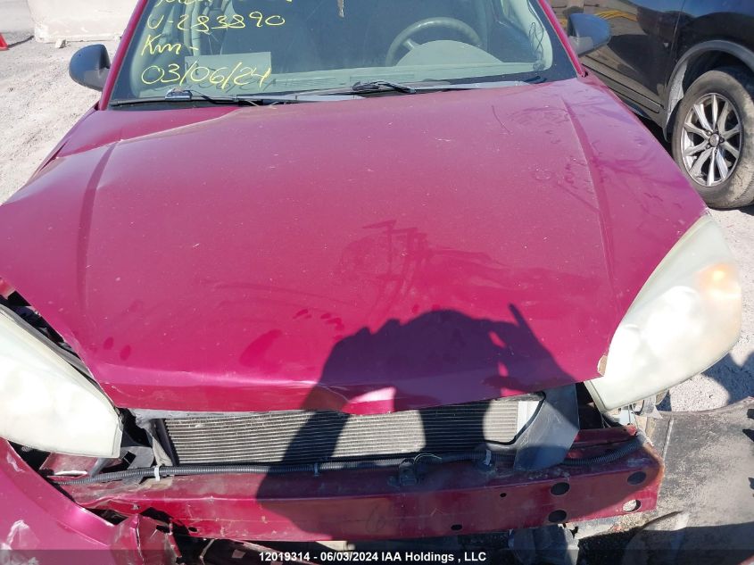 2006 Chevrolet Malibu VIN: 1G1ZS51F26F283890 Lot: 12019314