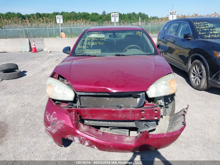 2006 Chevrolet Malibu VIN: 1G1ZS51F26F283890 Lot: 12019314