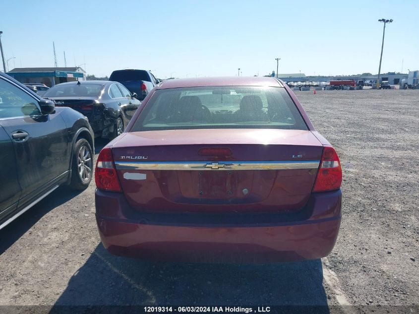 2006 Chevrolet Malibu VIN: 1G1ZS51F26F283890 Lot: 12019314