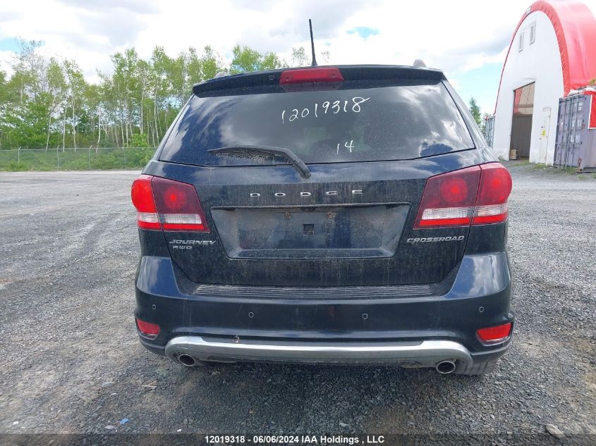 2014 Dodge Journey Crossroad VIN: 3C4PDDGGXET267573 Lot: 12019318