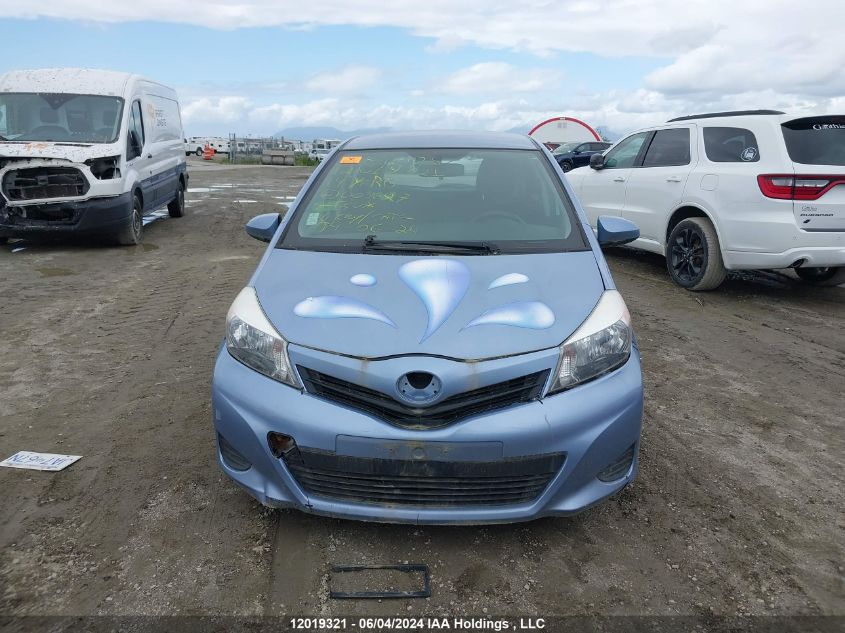 2014 Toyota Yaris VIN: VNKKTUD37EA003627 Lot: 12019321