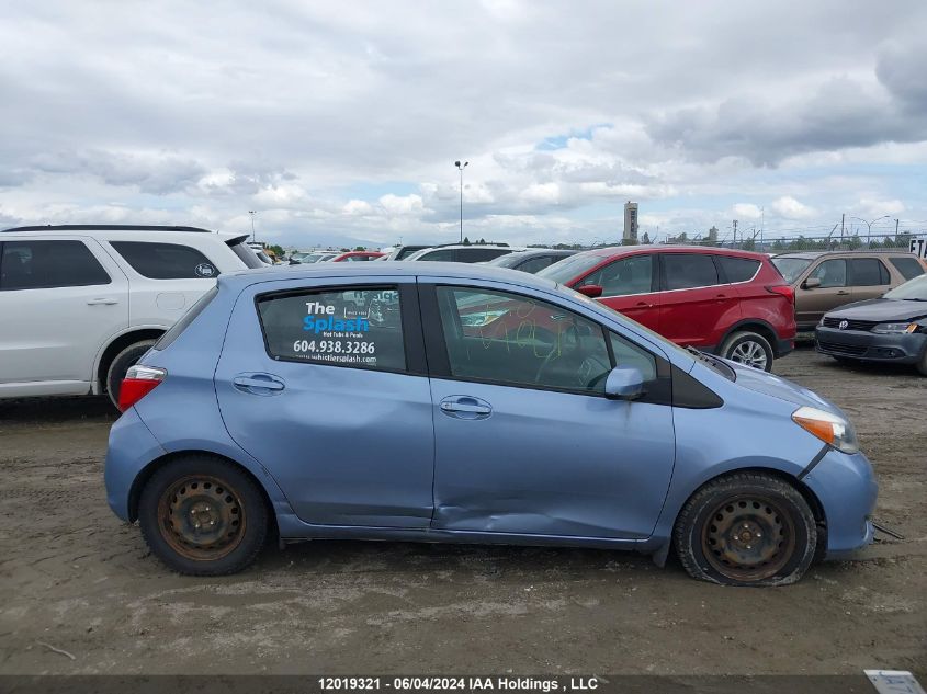 2014 Toyota Yaris VIN: VNKKTUD37EA003627 Lot: 12019321