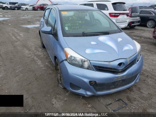 2014 Toyota Yaris VIN: VNKKTUD37EA003627 Lot: 12019321