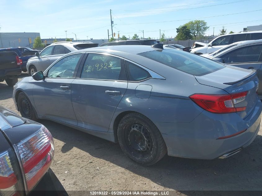 2022 Honda Accord Sedan VIN: 1HGCV1F32NA800310 Lot: 12019322