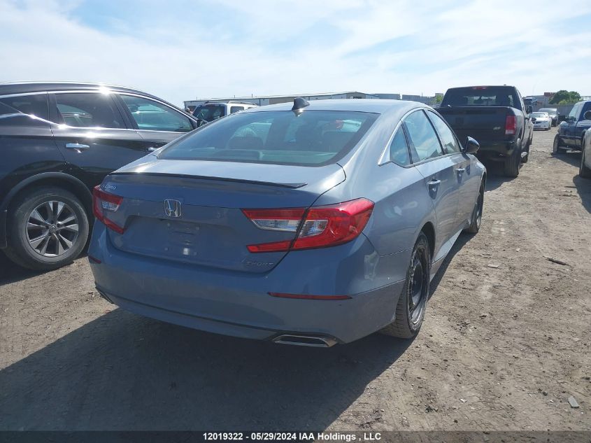 2022 Honda Accord Sedan VIN: 1HGCV1F32NA800310 Lot: 12019322