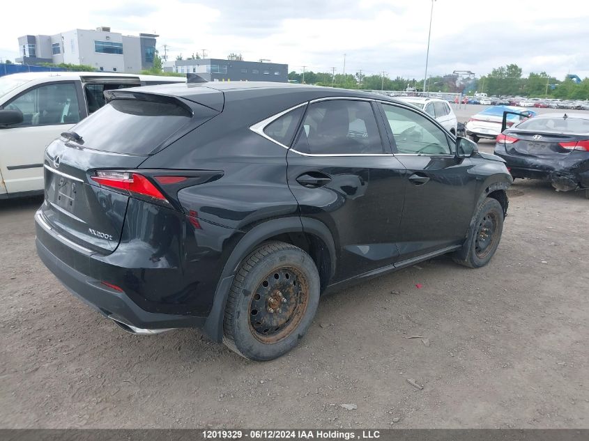 2017 Lexus Nx 200T VIN: JTJBARBZ7H2145457 Lot: 12019329