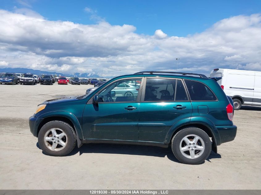 2001 Toyota Rav4 VIN: JTEHH20V010028350 Lot: 12019330