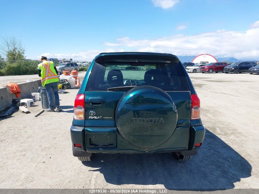 2001 Toyota Rav4 VIN: JTEHH20V010028350 Lot: 12019330