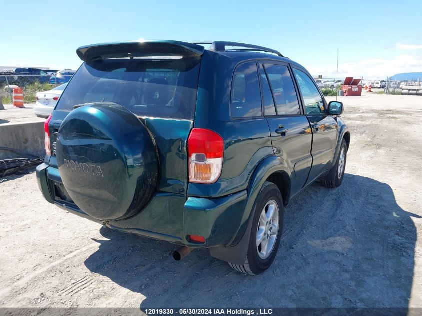 2001 Toyota Rav4 VIN: JTEHH20V010028350 Lot: 12019330