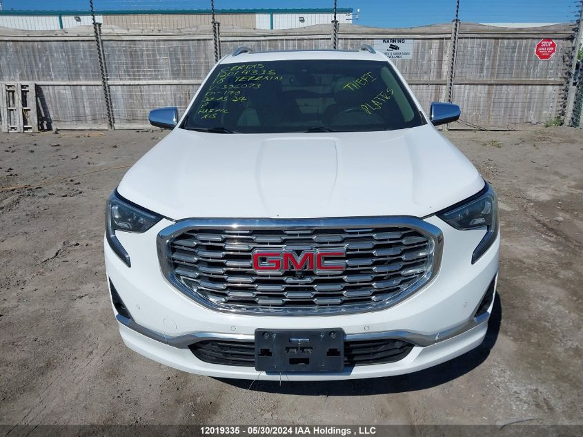 2018 GMC Terrain Denali VIN: 3GKALXEX2JL336073 Lot: 12019335