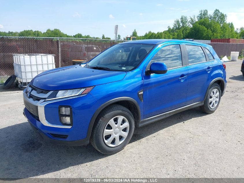 2022 Mitsubishi Rvr Es VIN: JA4AJUAU8NU601077 Lot: 12019339