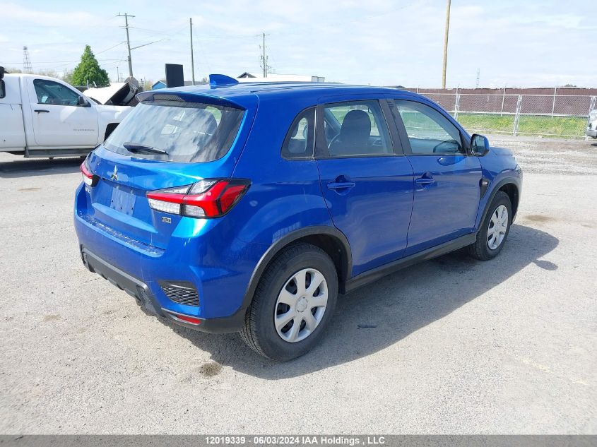 2022 Mitsubishi Rvr Es VIN: JA4AJUAU8NU601077 Lot: 12019339