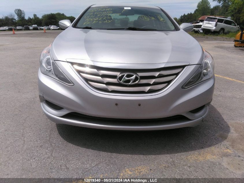 2012 Hyundai Sonata VIN: 5NPEB4AC0CH412457 Lot: 12019340