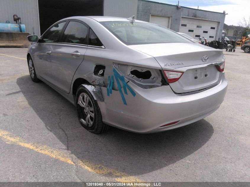 2012 Hyundai Sonata VIN: 5NPEB4AC0CH412457 Lot: 12019340