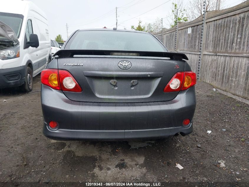 2010 Toyota Corolla S/Le/Xle VIN: 2T1BU4EE3AC206140 Lot: 12019343