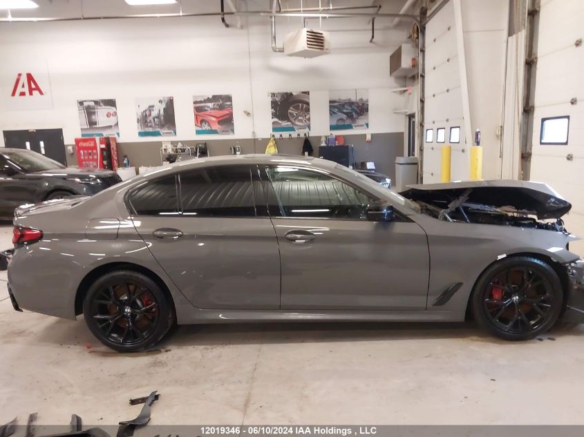 2021 BMW 540 Xi VIN: WBA73BJ09MWX13530 Lot: 12019346