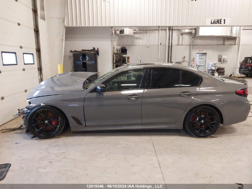 2021 BMW 540 Xi VIN: WBA73BJ09MWX13530 Lot: 12019346