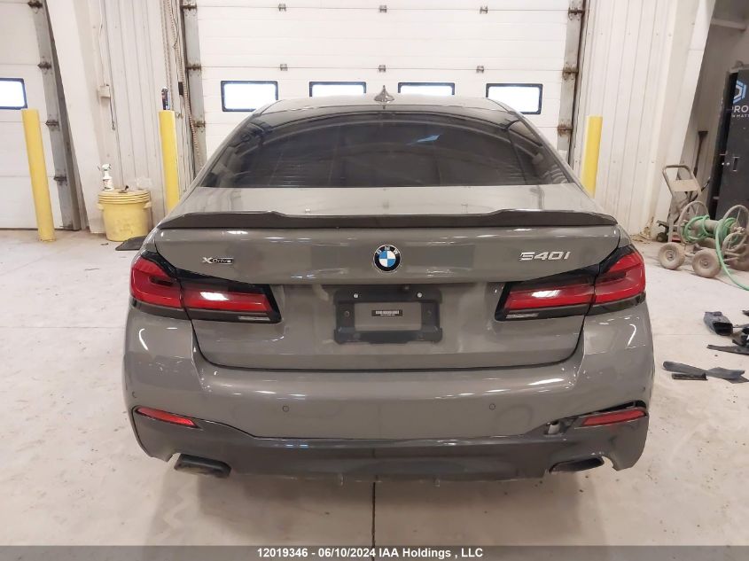 2021 BMW 540 Xi VIN: WBA73BJ09MWX13530 Lot: 12019346