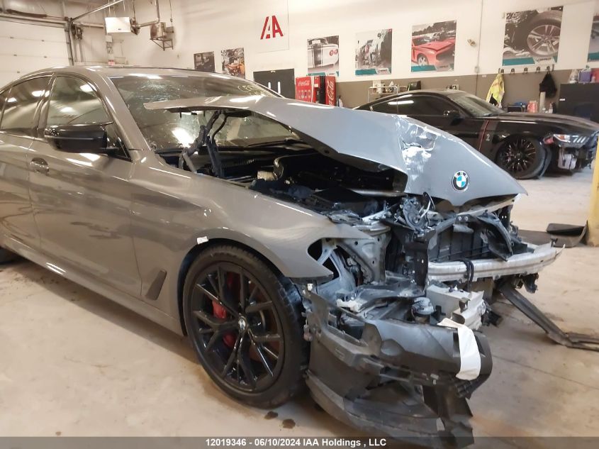 2021 BMW 540 Xi VIN: WBA73BJ09MWX13530 Lot: 12019346