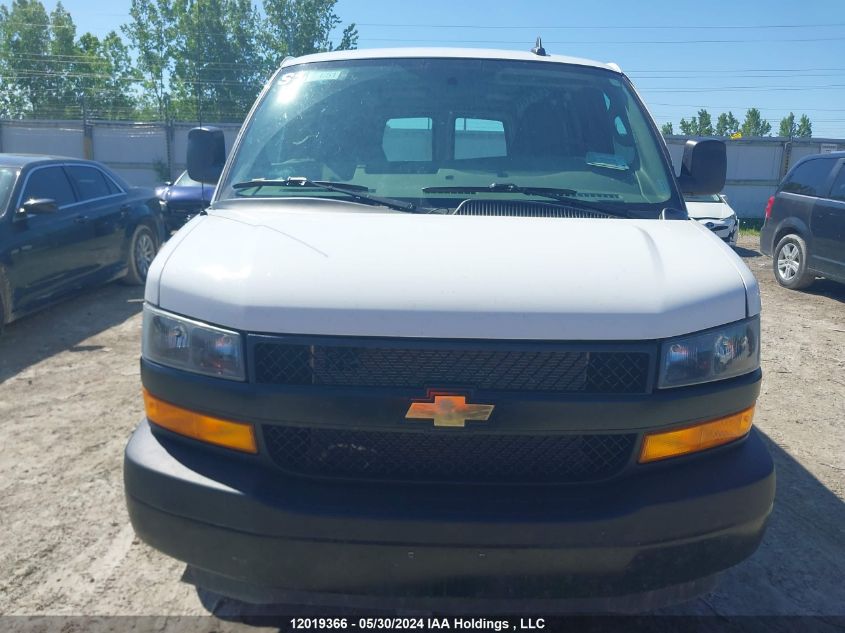 2021 Chevrolet Express VIN: 1GCWGAF76M1299610 Lot: 12019366