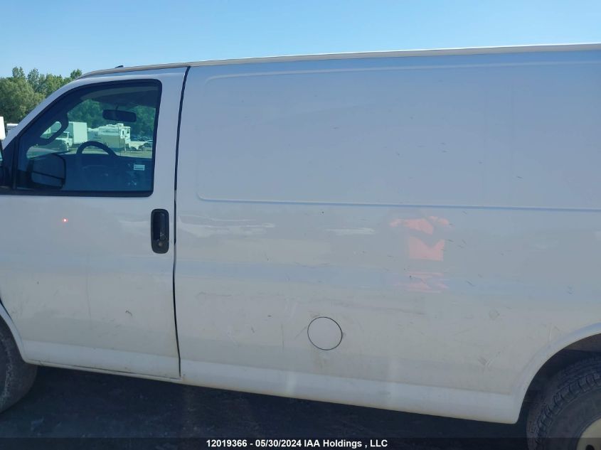 2021 Chevrolet Express VIN: 1GCWGAF76M1299610 Lot: 12019366