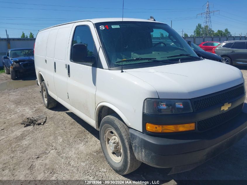 2021 Chevrolet Express VIN: 1GCWGAF76M1299610 Lot: 12019366