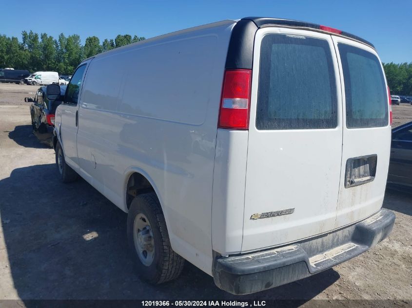 2021 Chevrolet Express VIN: 1GCWGAF76M1299610 Lot: 12019366