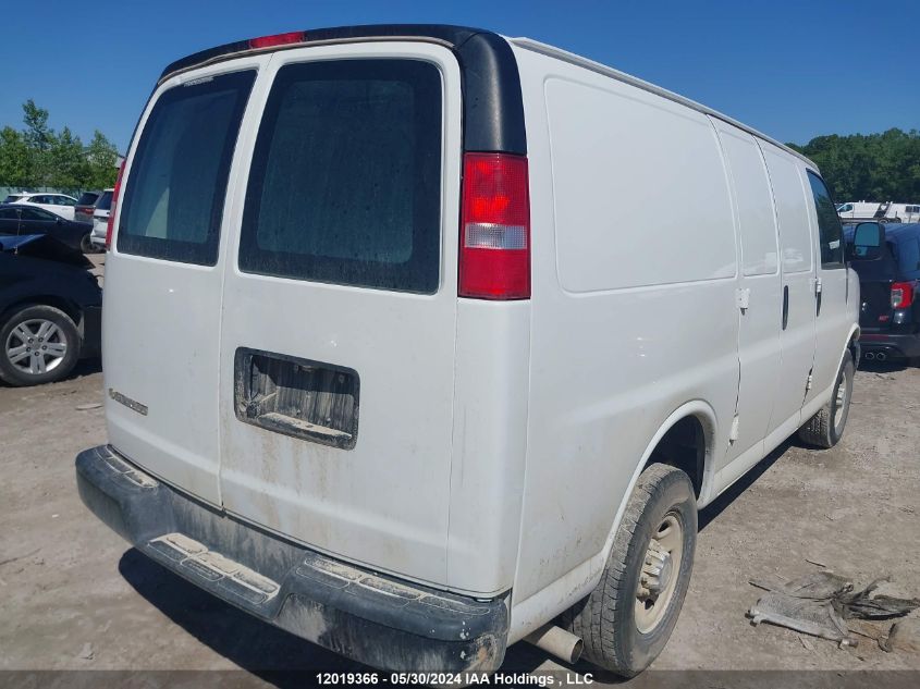 2021 Chevrolet Express VIN: 1GCWGAF76M1299610 Lot: 12019366