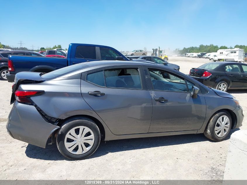 2022 Nissan Versa S VIN: 3N1CN8DV0NL841073 Lot: 12019369