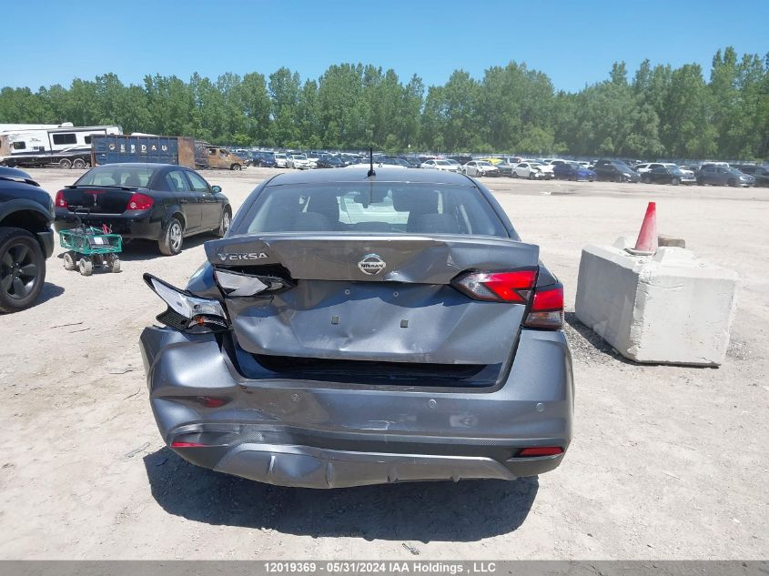 2022 Nissan Versa S VIN: 3N1CN8DV0NL841073 Lot: 12019369