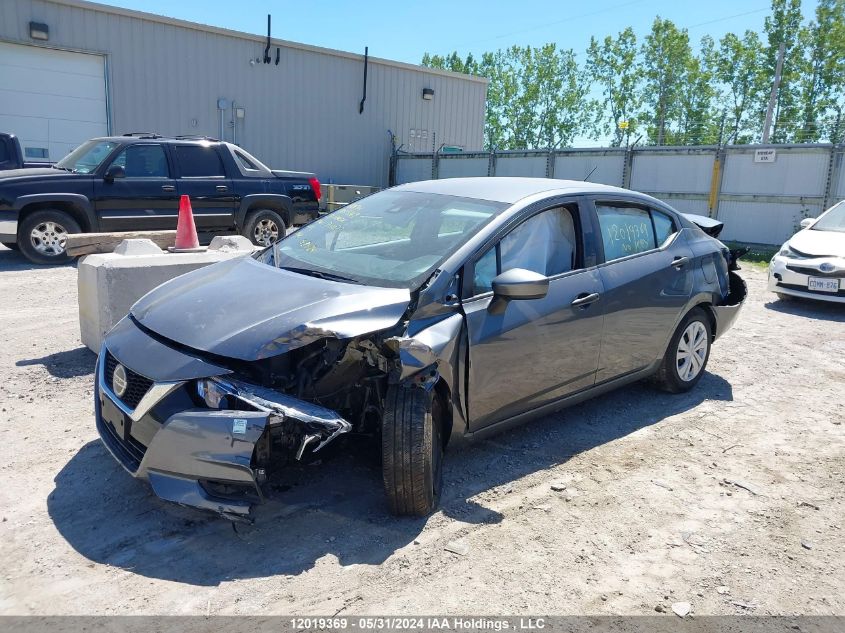 2022 Nissan Versa S VIN: 3N1CN8DV0NL841073 Lot: 12019369